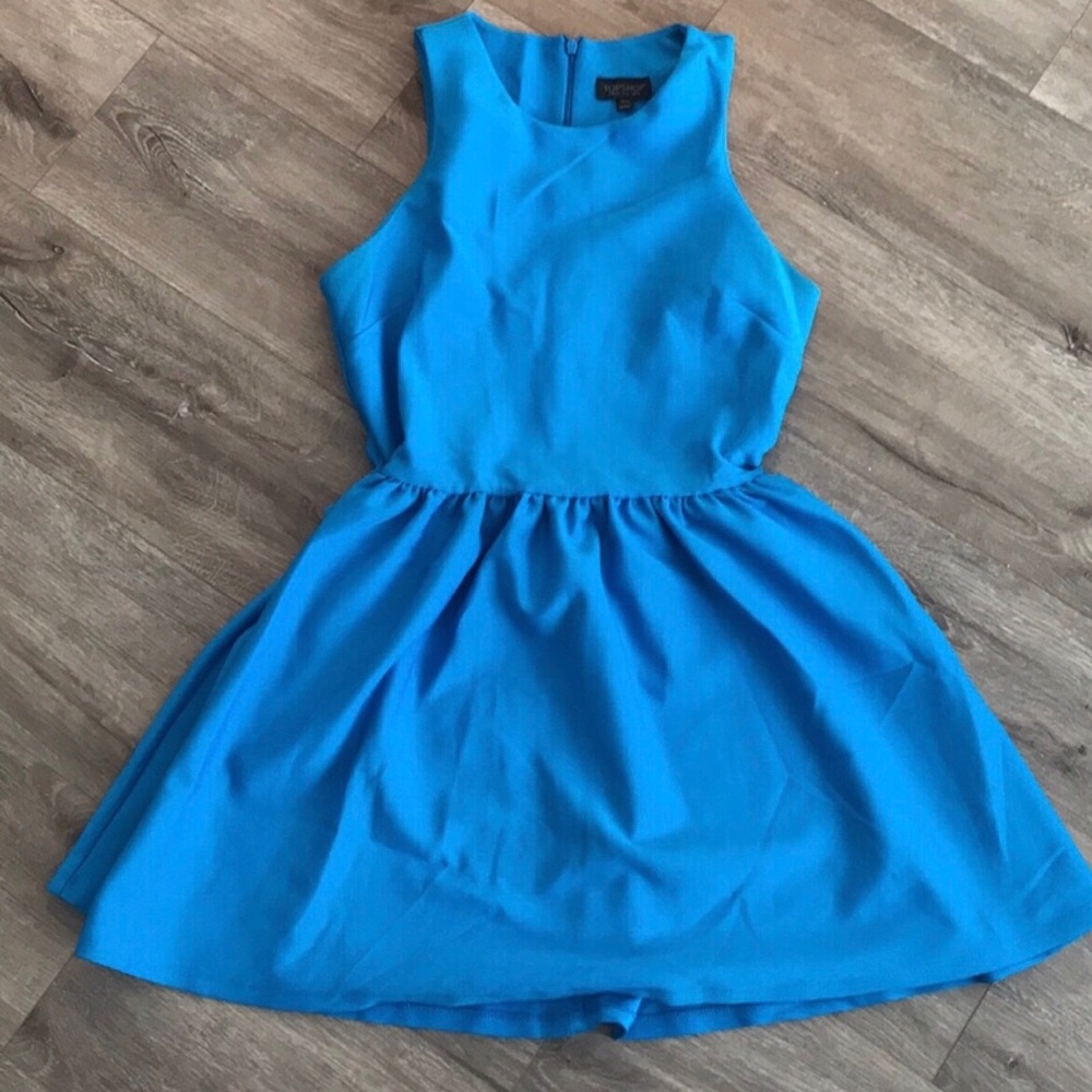 Topshop Blue Dress